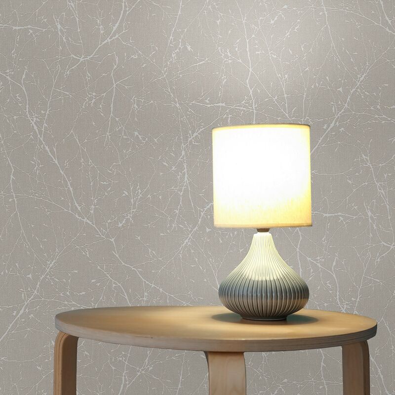 Tadessi - Tapete Küche M1-No.37 Vliestapete Beige Weiß Natur tapete Struktur Wohnzimmer Schlafzimmer Küche