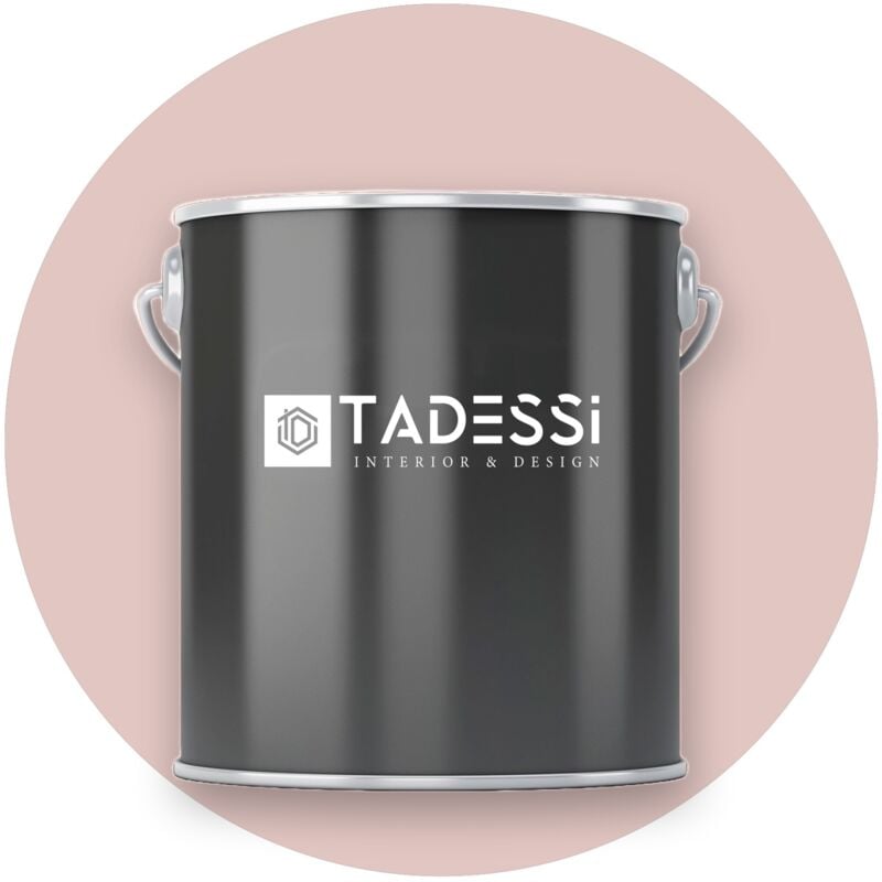TADESSI Wall Select Wandfarbe Pink - Puderrosa - abwaschbare Innenfarbe matt - Dispersionsfarbe - Geruchsarm und Lösemittelfrei