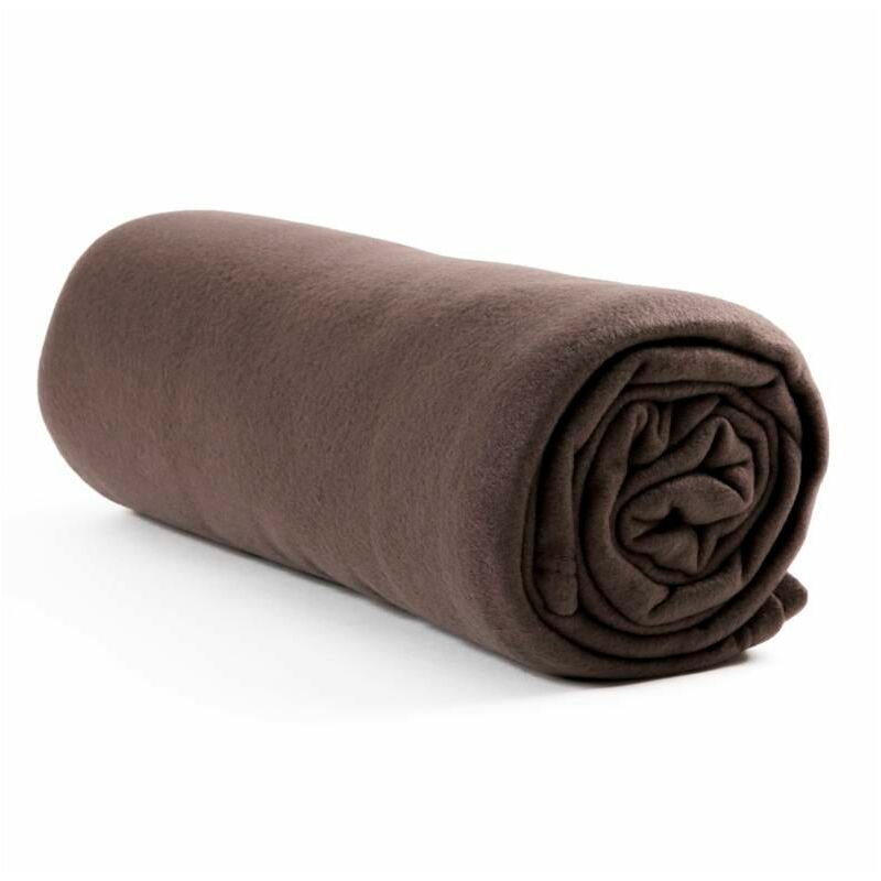 Tagesdecke Decke Kuscheldecke 130x170 cm Polar Fleecedecke Microfaserdecke Sofa Anthrazit