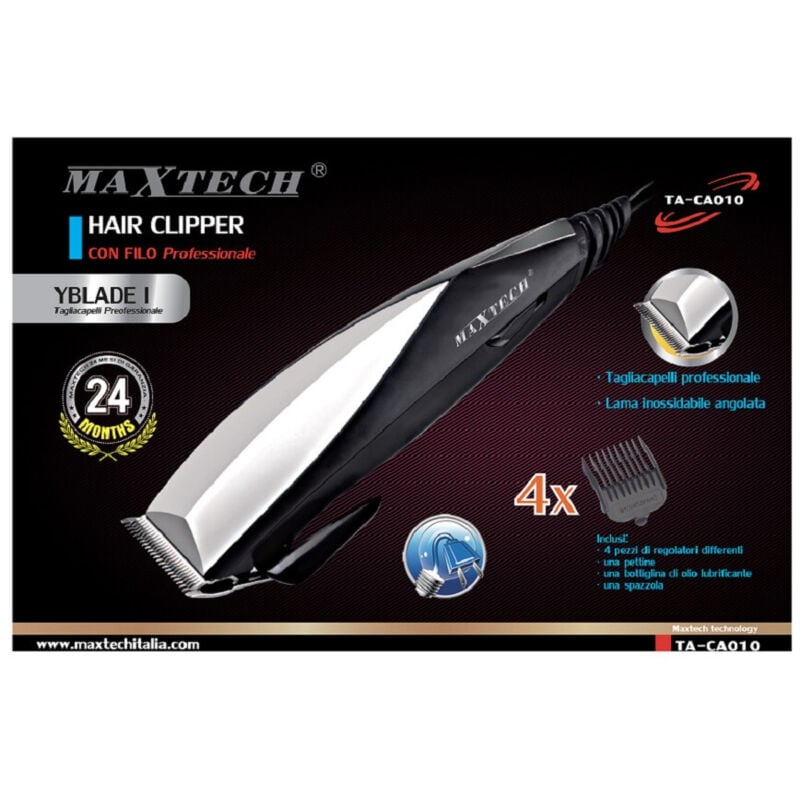 Trade Shop Maxtech professioneller einstellbarer herrenrasierer haarschneider für die bartrasur TA-CA010 -