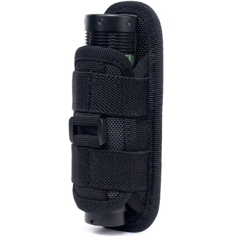 Memkey - Taschenlampentasche, taktische militärische wasserdichte Nylon-Taschenlampentasche, Taschenlampentasche für Outdoor-Jagd, Camping, Wandern,