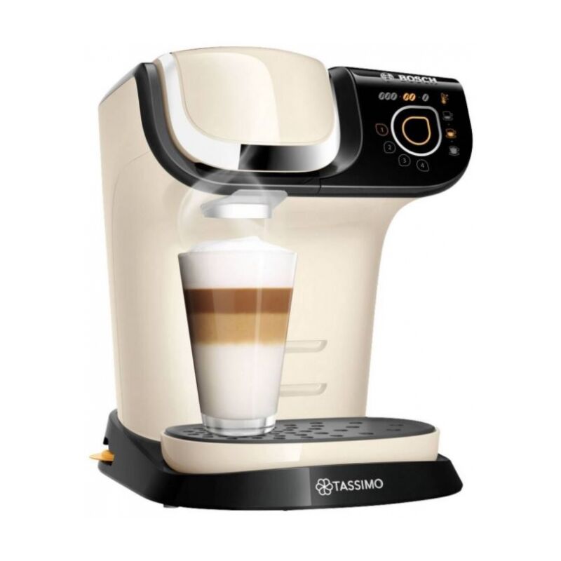 Bosch Tassimo My Way 2 TAS6507, Kapselmaschine ,creme/schwarz