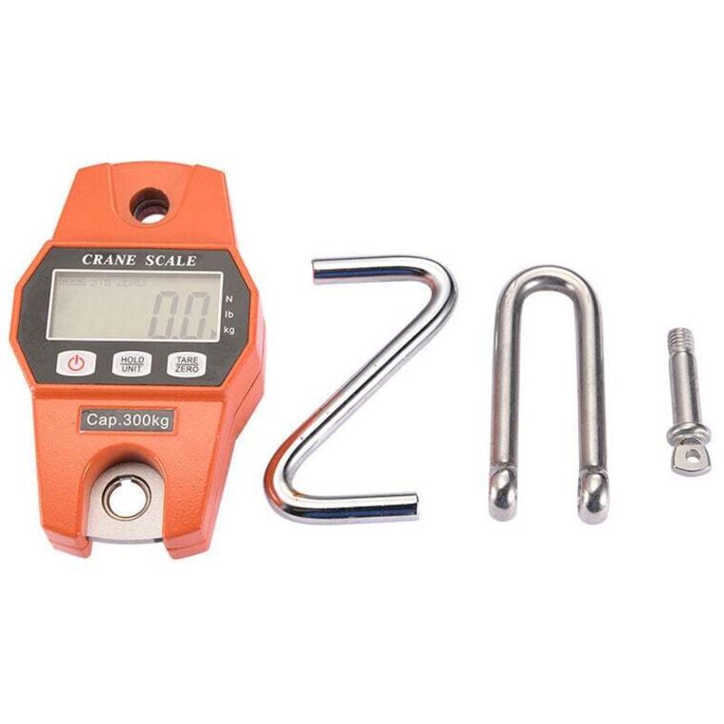 Hängewaage, 300 kg, für Bauernhof, Jagd, Bogenschießen, Gewicht, große Fische, Eingangslift mit präzisem Sensor (digital, professionell, leichtes
