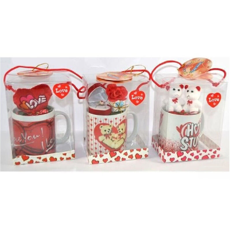 Trade Shop Traesio - Trade Shop - tazzone tazzone mit regular idee san valentino 11X8X15CM confect in vari models -