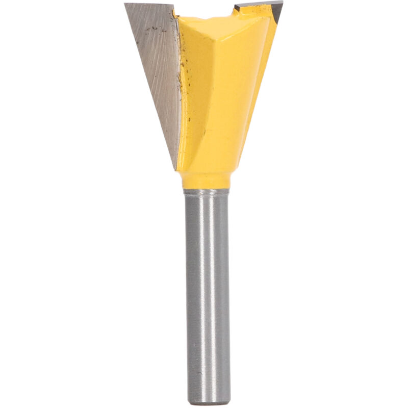 Tbelle Schnitzmesser, 6mm Schwalbenschwanzfräser 1/4 Zoll Schwalbenschwanzverbindung Holzbearbeitungsfräser Holzbearbeitungsfräser Scharf Effizient