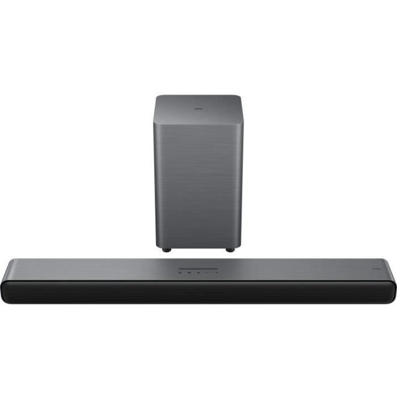 Soundbar - TCL - S55HE - Dolby Atmos 2.1 - Mit kabellem Subwoofer - Schwarz