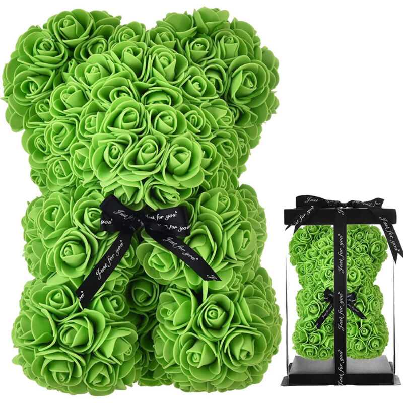 Trade Shop Traesio - Trade Shop - order oder oder oder der rose mit artifiziellen fiorten von 25CM san valentino - Grün