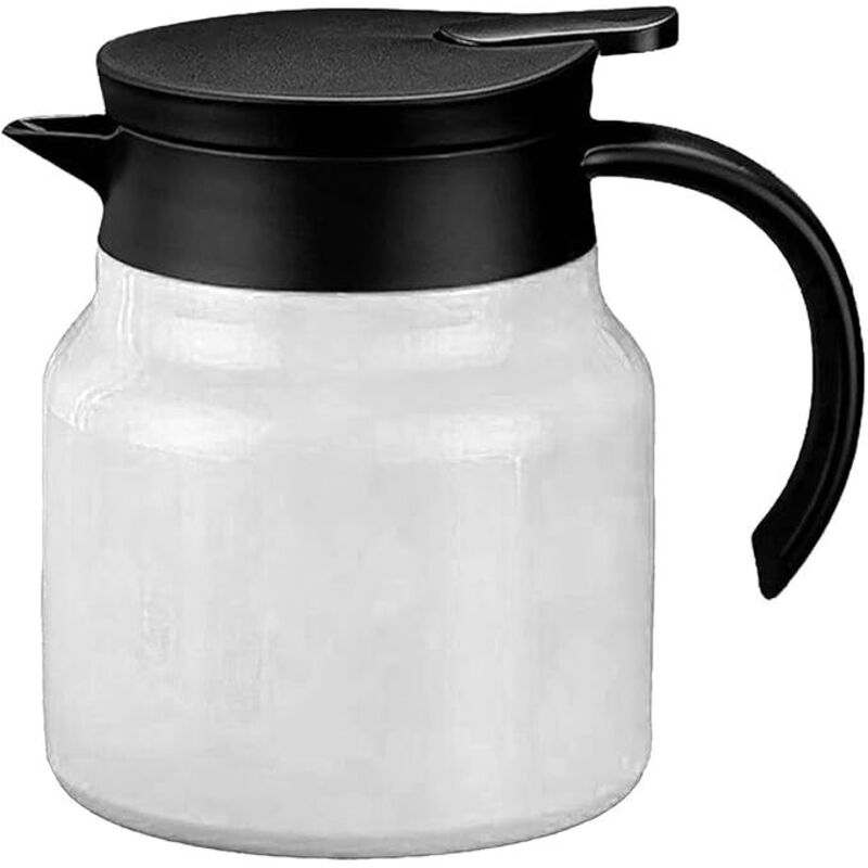 Teekanne Thermo, Isolierte Teekanne 1L mit Teesieb Teekanne Mit Siebeinsatz Isolierkanne Abnehmbare Thermo Kaffeekanne Kaffee Teekanne für Kaffee,