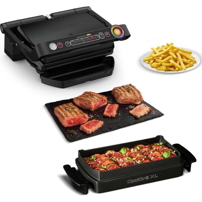 Optigrill+ Snacking & Baking GC7148 schwarz - Tefal