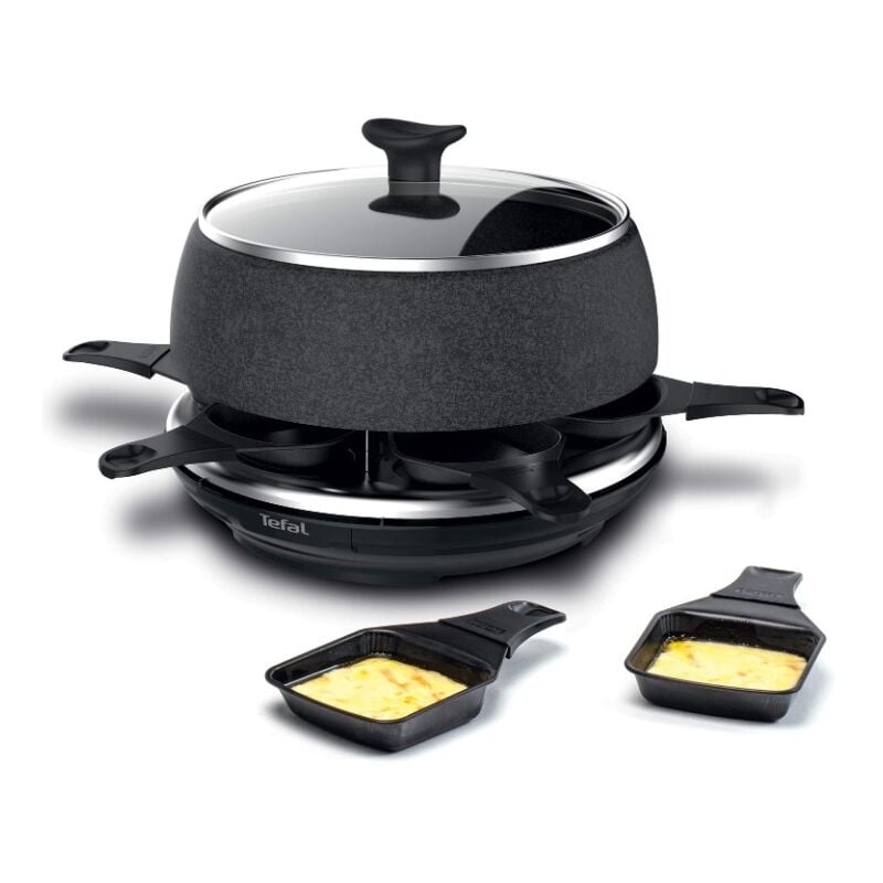 Raclette-fondue-crêpe-gratin-käse-box 6pen1 6 tassen Tefal RE12C812