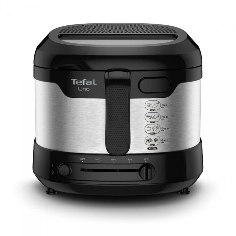 Uno m FF215D, Fritteuse ,edelstahl/schwarz - Tefal