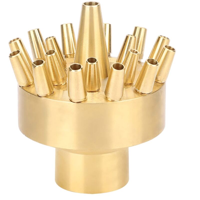 Teich-Brunnen-Kopf, Garten-Wasser-Brunnen-Sprühdüse Landschaftsdüse Sprinkler-Sprühkopf-Innengewinde 1 Zoll Wasser-Brunnen-Düse