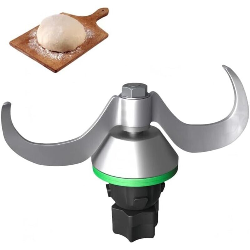 Teigmesser für Thermomix Bimby TM5 TM6, Teigmixerklingen für Thermomix TM 5 TM 6 geeignet zum Kneten von Brot