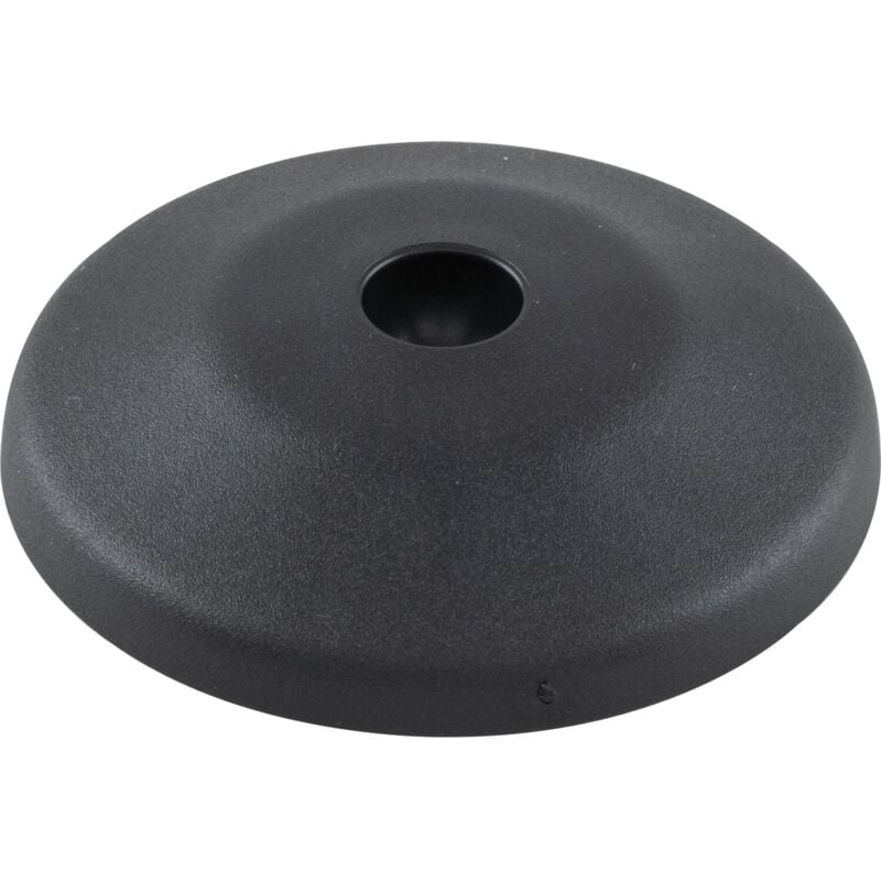 Teller ø 30mm für Gelenkstellfuß Kugel 15 - Teller für Stellfuß - Maschinenfuß Tragkraft 500kg, Kunststoff pa glaskugelverstärkt schwarz - 10 Stück
