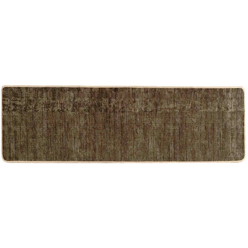 Teppichläufer MARSA Waldgrün 150 x 50 cm Polyester und PVC vidaXL