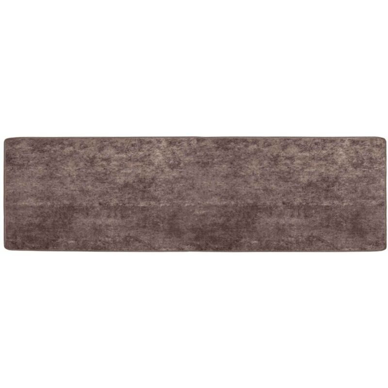 Teppichläufer MARSA Grau 150 x 50 cm Polyester und PVC vidaXL