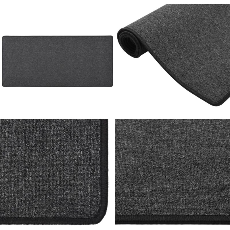 Teppichläufer Anthrazit 50x100 cm - Teppich - Läufer - Anthrazit - Wohnzimmer - Schlafzimmer - Home & Living