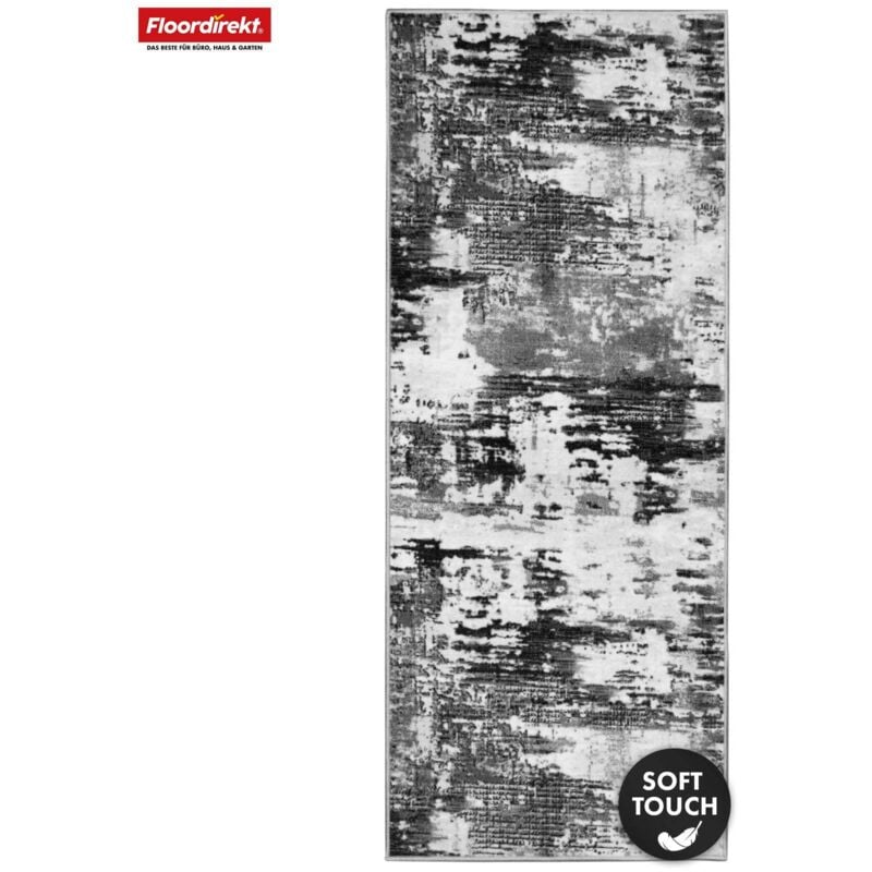 Teppichläufer Ravena Anthrazit 80 x 50 cm