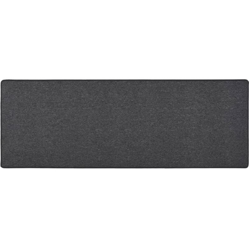 Les Tendances - Teppichläufer,Fußmatte,Wohnzimmer Teppiche,Bettvorleger Anthrazit 50x150 cm VESS105230 Bonnevie
