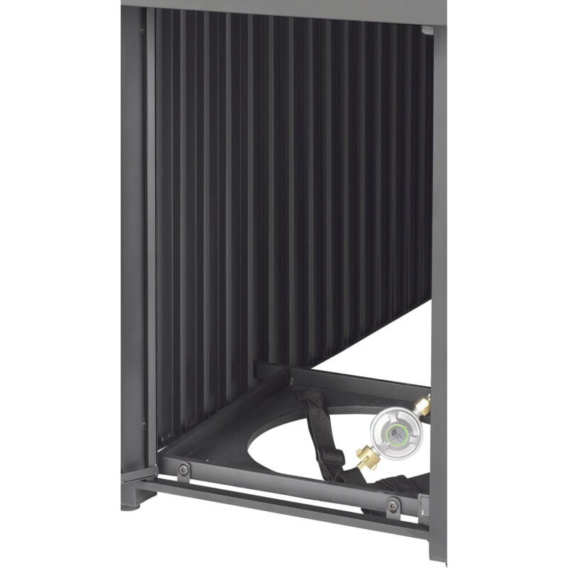 Tepro Gasfeuerstelle Topeka anthrazit Gasfeuerstelle