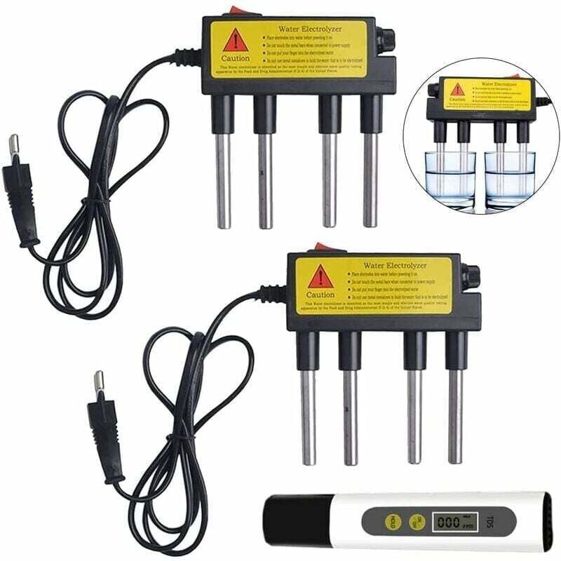 Test der Wasserelektrolyse, tragbarer Papiermonitor zur Bewertung der Qualität der Wasserelektrolyse.