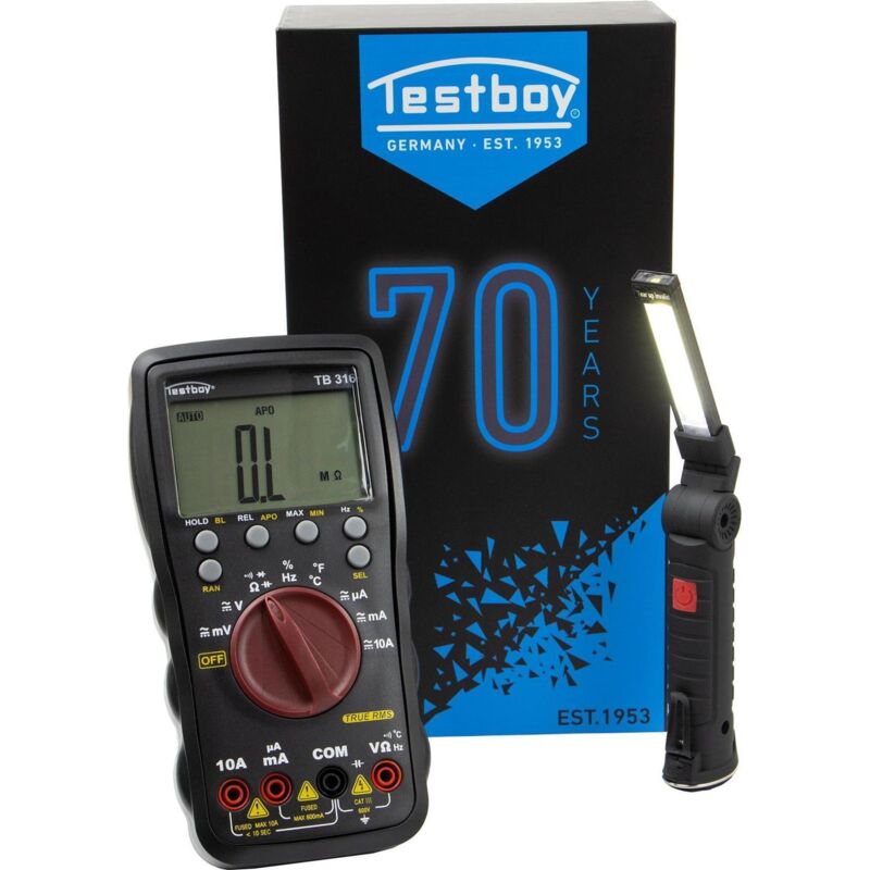 Testboy - Multimeter tb 316 black edition 600 mV - 600 v ac, 600 mV - 600 v dc ( 4000802076 )
