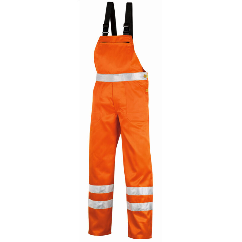teXXor® Warnschutz-Latzhose HAMILTON, Leuchtorange