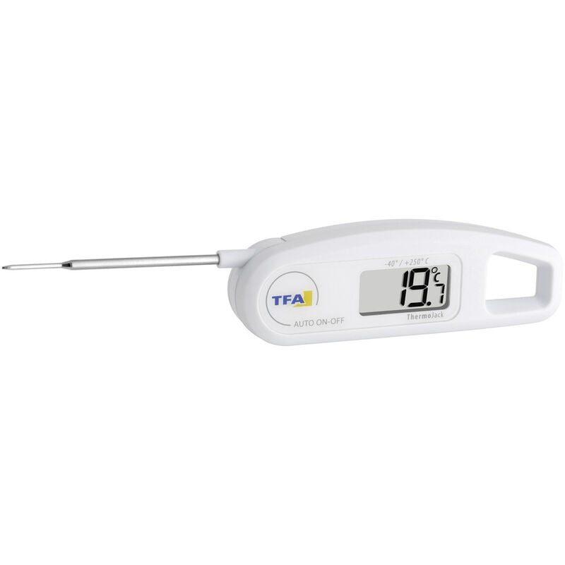 TFA - Dostmann 30.1047 Küchen-Thermometer Abschaltautomatik gemäß haccp und en 13485, Strahlwasserges