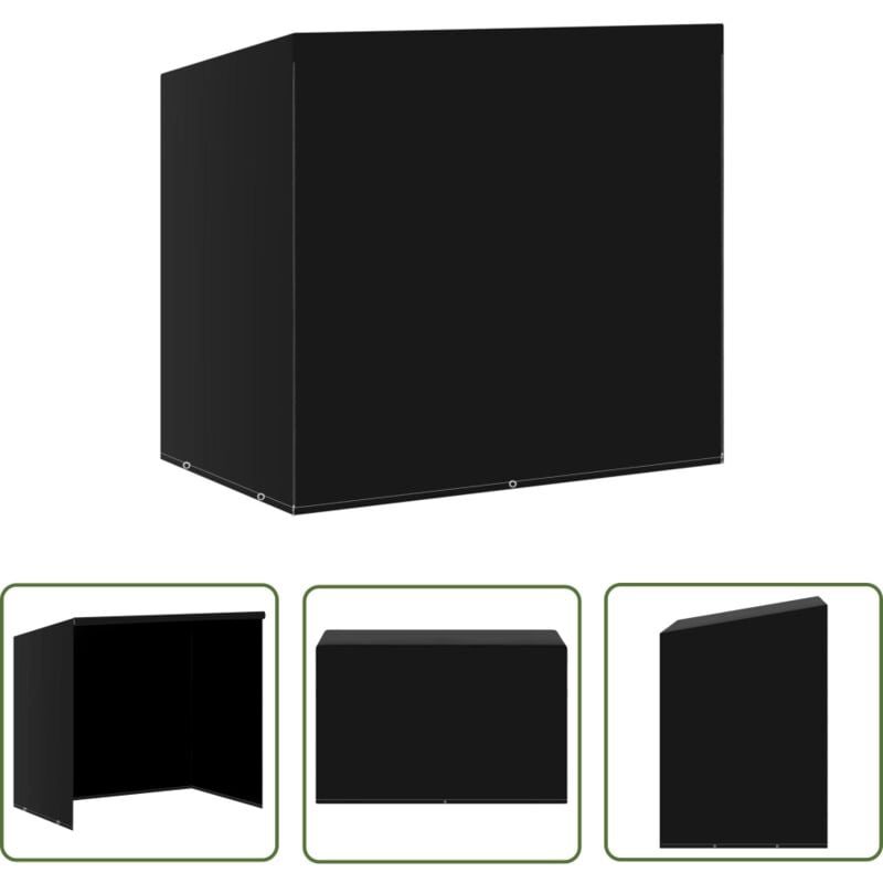 Hollywoodschaukel-Abdeckung 6 Ösen 135x105x175 cm - Hollywoodschaukel-Abdeckung - Gartenmöbelschutzhülle - Schaukelüberdachung - Wetterfest