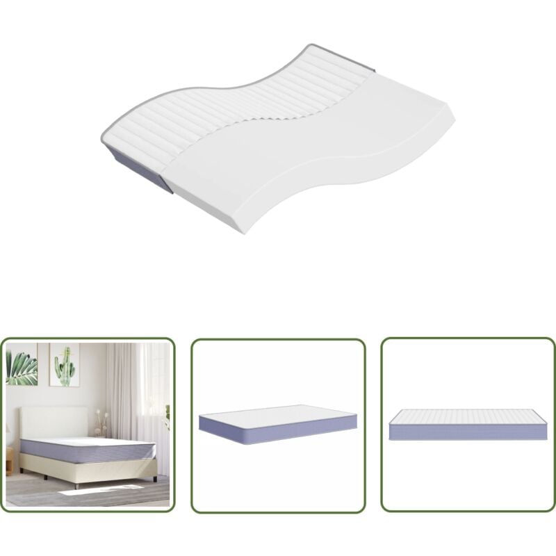 Matratze Schaumstoff Mittelweich 140x200 cm - Matratze - Schaumstoffmatratze - Federkernfreie Matratze - Mittelweiche Matratze