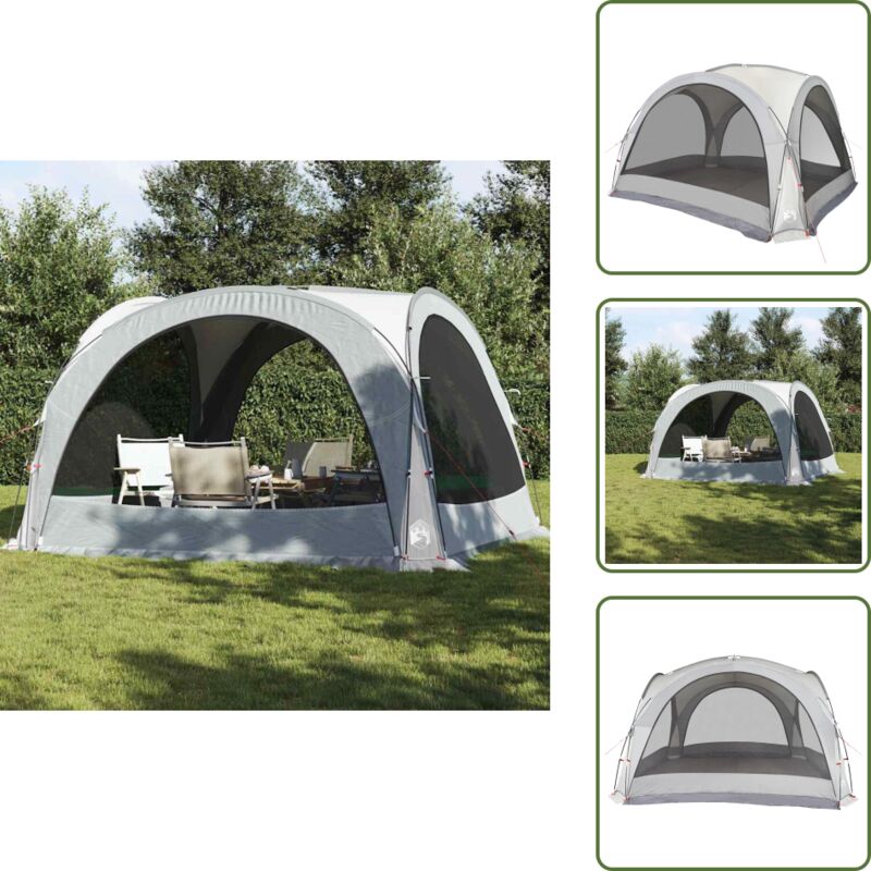 The Living Store - Partyzelt Weiß Wasserdicht - Partyzelt - Gartenfest - Sommerzelt - Outdoorzelt - Festzelt