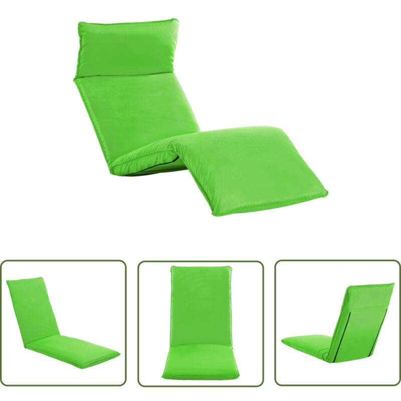 The Living Store - Sonnenliege Klappbar Oxford-Gewebe Grün - Sonnenliege - Gartenliege - Oxford-Gewebe - Faltbares Möbelstück - Lounge Chair