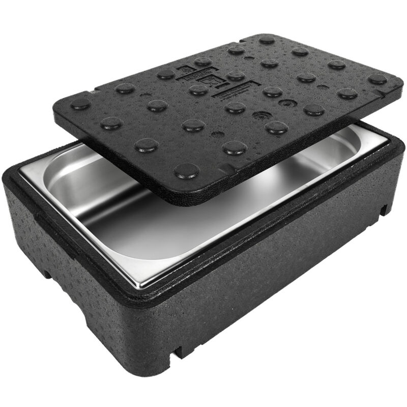 Thermobox Thermosbox Thermobehälter mit Deckel für Lebensmittel Medikamente 600x400x166mm 23L GN1/1 Arpack