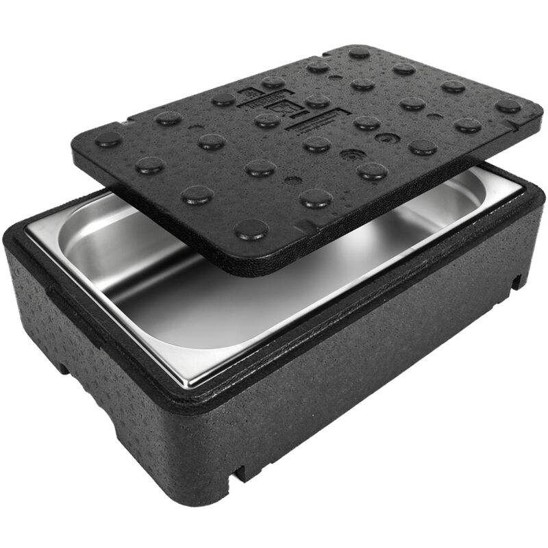 Thermobox Thermosbox Thermobehälter mit Deckel für Lebensmittel Medikamente 600x400x166mm 23L GN1/1 Arpack