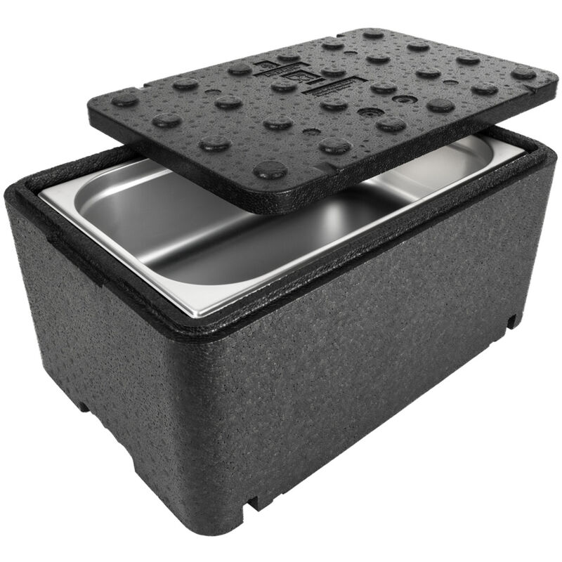 Thermobox Thermosbox Thermobehälter mit Deckel für Lebensmittel Medikamente 600x400x296mm GN1/1 48L Arpack