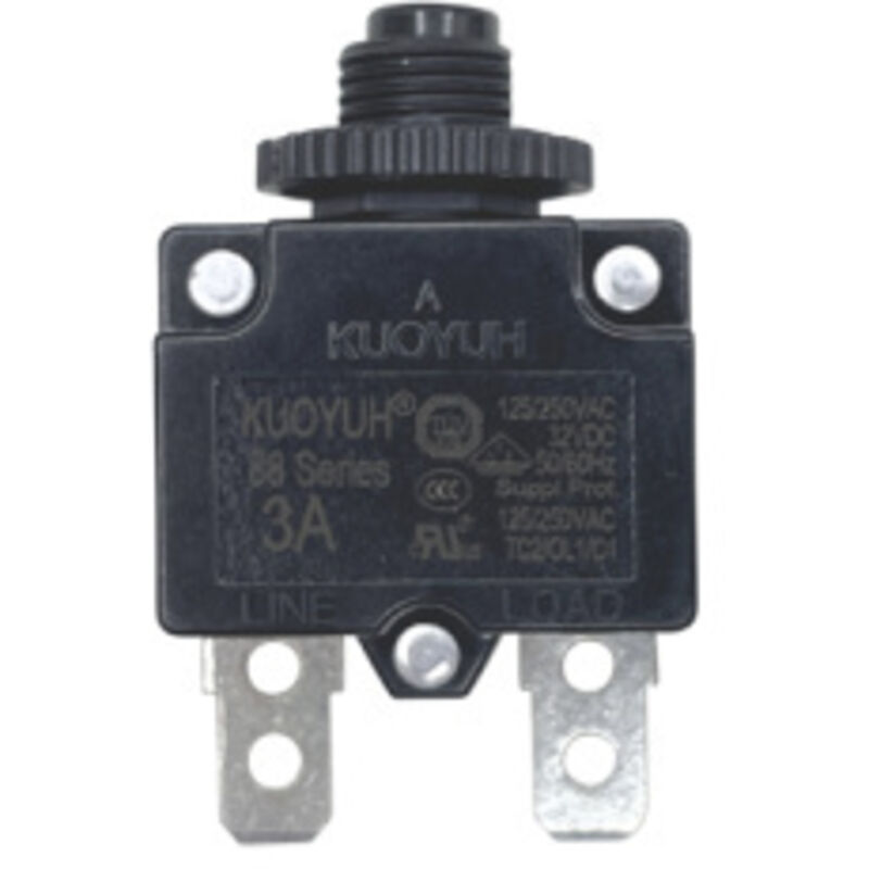 Thermoschalter Leistungsschalter 88 Series 3A Reset Schalter Überlastschutz für Stromerzeuger uvm...