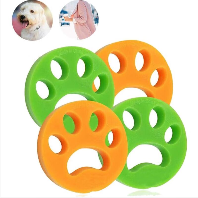 Tierhaarentferner, 4 Stück Tierhaarentferner für Wäsche, Tierhaarentferner für Wäsche für Hundehaare, Katzenfell und alle Haustiere