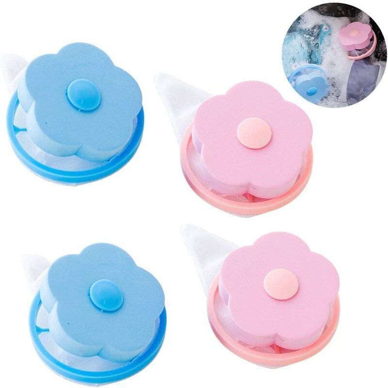 Tierhaarentferner für die Waschmaschine, Haarauffangbehälter für die Waschmaschine, Haarballen, Haarfilter zur Reinigung von Tierhaaren, Fell und