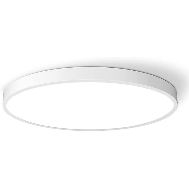 Tigrezy - LED-Deckenleuchte mit Bewegungsmelder, 12 w, 6000 k, runde LED-Deckenleuchte, Radar-Bewegungsmelder für Außen- und Innentreppen,