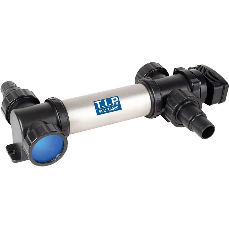 Uv-c Strahler - Edelstahl, für Pools und Teiche bis 36.000l, uvc 36W, reduziert Bakterien und Algen, spu 36000 uv 30447 - T.i.p.