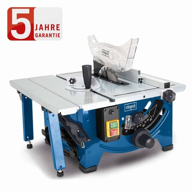 Scheppach - Tischkreissäge HS80 1200W, 210mm Sägeblatt, 48mm Schnitthöhe