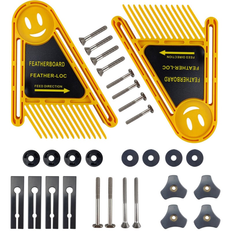 Tischkreissägenführung für Gehrungstisch, Tischkreissäge, Gehrungstisch, multifunktionale Holzbearbeitungswerkzeuge (Kunststoff)