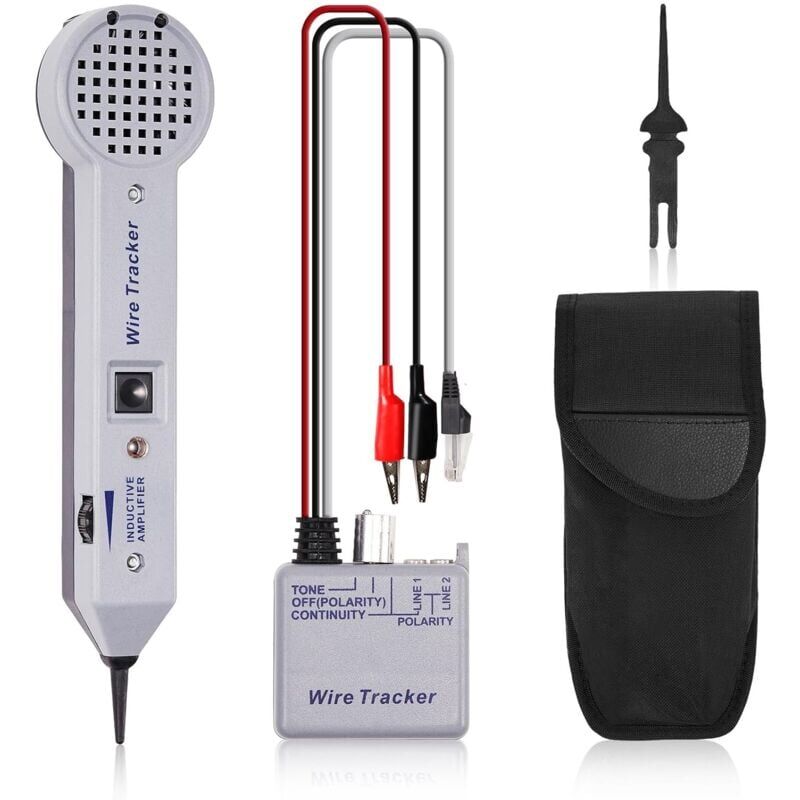 Tongenerator-Kit, Wire Tracer-Schaltkreistester, 200EP Hohe Genauigkeit, Tonerdetektor, Leitungssucher, Induktiver Verstärker, für die