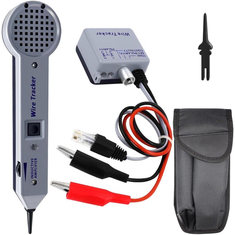 Tongenerator-Set, Leitungssuchgerät, 200EP Hochpräzisions-Leitungstester-Set, Mehrton-Kabeltest-Sets mit induktivem Verstärker für Netzwerkkabel