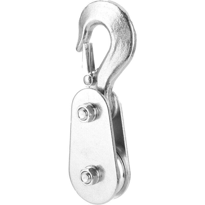 KZQ - Tonnen Umlenkrolle mit Seilzug und Haken für utv atv Motocross Quad