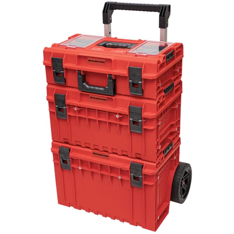 Toolbrothers - rhino xxl ultra Workshop Set Werkzeugkoffer Comfort+ Höhe l + Werkzeugkoffer Comfort+ Höhe m + Cart Plus