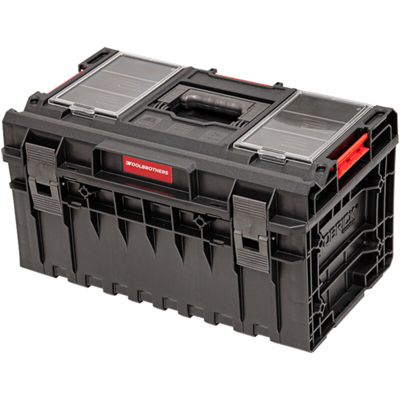 Toolbrothers RHINO XXL Werkzeugkoffer ECO Comfort+ Höhe L 38 l IP66 mit herausnehmbaren Trennwänden