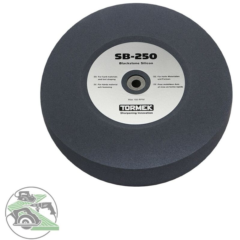 Tormek SB 250 Wasser-Schleifstein Blackstone Silicon 250x50 mm für T7 T8