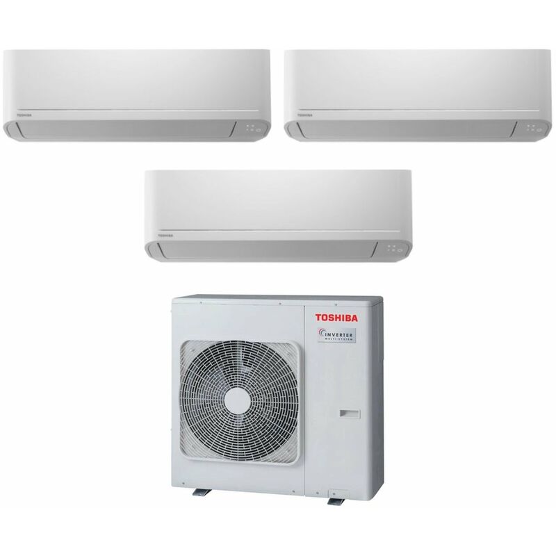 Toshiba Trial Split Inverter Klimagerät Serie SEIYA 7+7+10 (7+7+9) RAS-3M26U2AVG-E R-32 Wi-Fi Optional 7000+7000+10000 (7000+7000+9000)