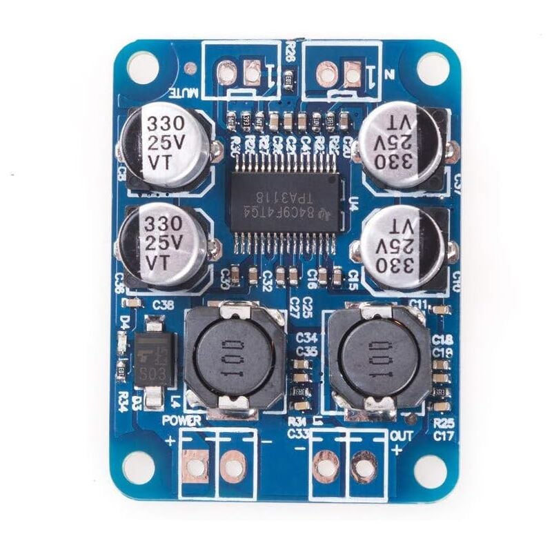 TPA3118 pbtl 60W dc 8-24V Mono Digital Audio Verstärker Board amp Modul Chip 1X60W 4-8 Ohm Ersetzen TPA3110 für Arduino